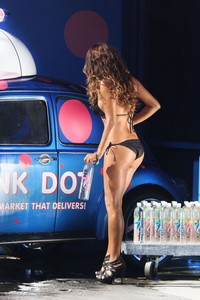 Fernanda Marin Black Bikini Car Wash 13