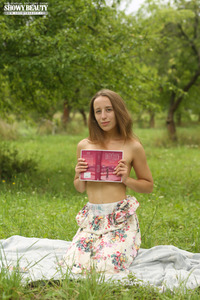 Naked teen on a picnic 03