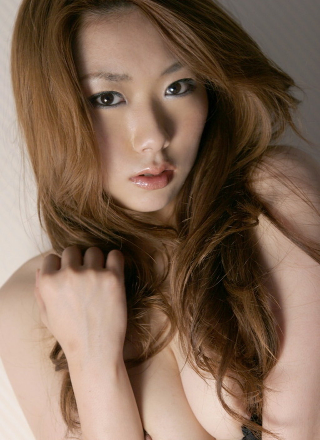 Yu Minami Black Lingerie 03