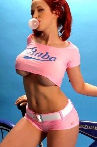 Bianca Bubble Gumpink Shorts